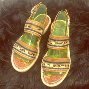 NWT Sam Edelman “Nala” leopard sandals